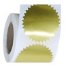 300Pcs Gold Professional Notary Seals Embossing Stickers, 2 inch Metallic