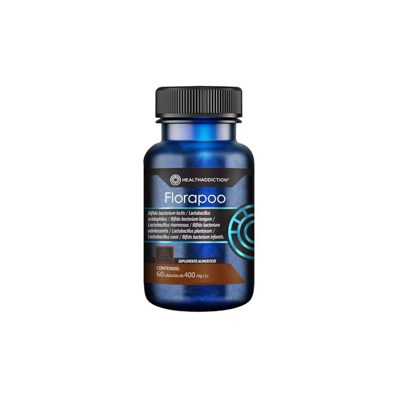 HEALTHADDICTION - Florapoo Probióticos - Apoyo Digestivo y Equilibrio Intestinal