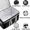 DERABY Insulated Delivery Bag Carrier XXXL 23"x15"x14" Commercial Grade
