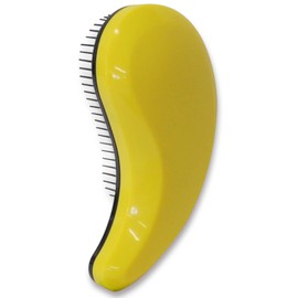 Loveril Tangle Free Brush for Brushing, Scalp Massage, Kids Hair (Yellow)