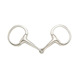 Kelly Silver Star Mini Eggbutt Snaffle Bit