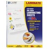 C-Line Heavyweight Cleer Adheer Laminating Film Sheets, Clear, 9 x