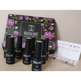 Rosalind Gel Nail Polish Kit New Sealed 8 Pc