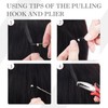 DHWEKU Extensions Remover Microring Extensions Real Hair Bonding Remover for