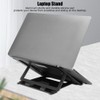 Portable Aluminum Alloy Laptop Stand Adjustable Folding Holder Multifunction Riser