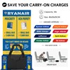Ceneda for Ryanair Airlines 40x20x25 Cabin Bag Travel Duffel Bag
