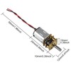 4Pcs Mini Micro N20 Gear Motor DC 3V-6V Slow Speed