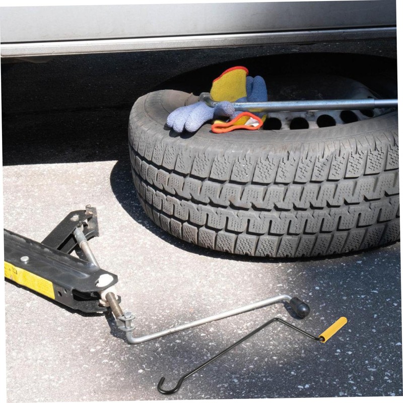FELTECHELECTR Automotive Hand Jack Handle Replacement Heavy Duty Crank Handle