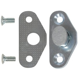 Auto Krafters Compatible/Replacement For Door Striker Plate 1967-70 Mustang Cougar 65-70 Galaxie Monterey 66-70 Falcon 70-77 Maverick LH RH (C5AZ-6222008A)