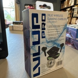 Vivitar LVLUP pro Bluetooth true wireless gaming earbuds low Latency- Black (Vivitar)