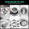 300 Pieces Kitchen Sink Strainer Bags Disposable Mesh Strainer Bags