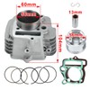 YX140 Cylinder Head Assembly Kit + Cylinder Piston Ring Gasket
