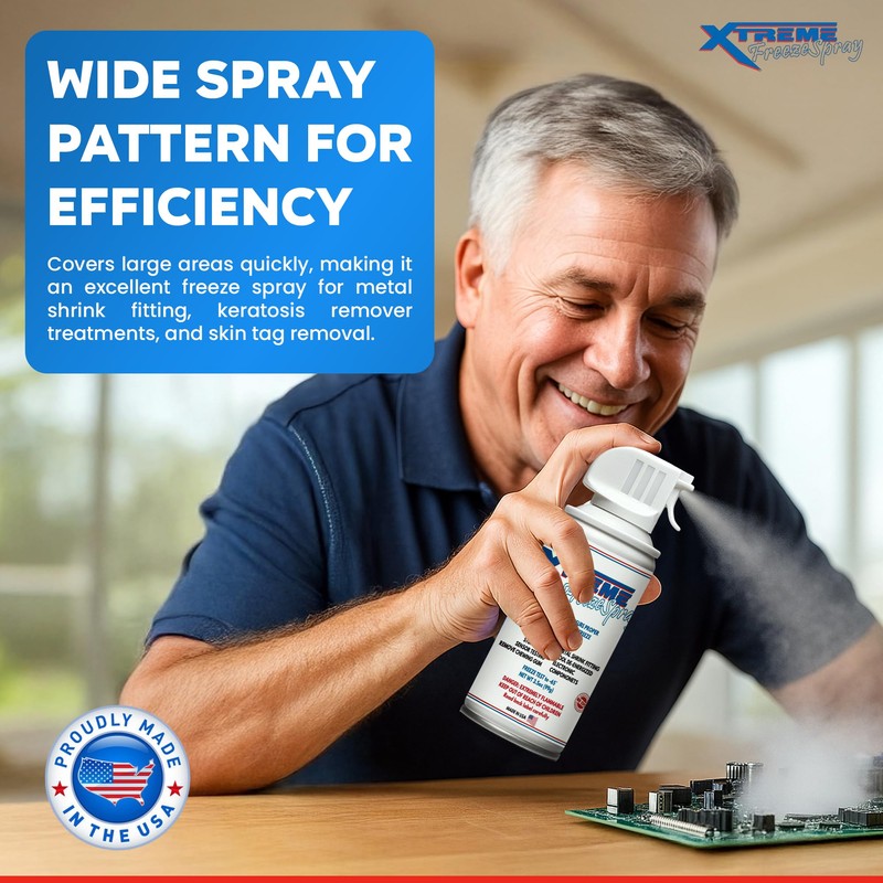 Xtreme Heaters Instant Freeze/Chilling Spray - Professional Strength 3.5oz -
