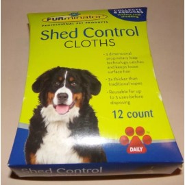 FURMINATOR SHED CONTROLL CLOTHES - 12 COUNT PACK