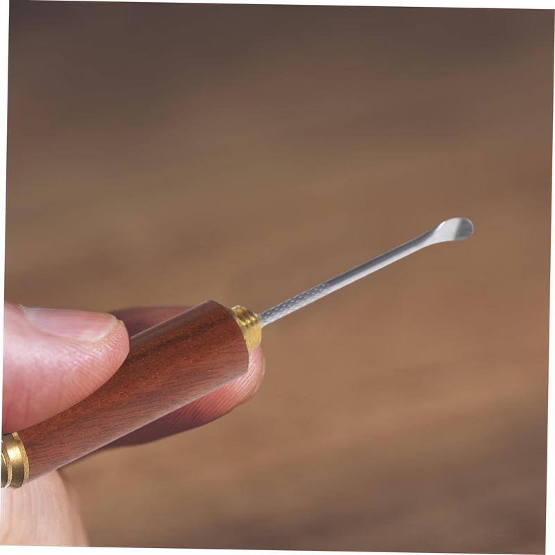 Beavorty 2pcs Ear Cleaning Spoon Set Ergonomic Earwax Removal Tools