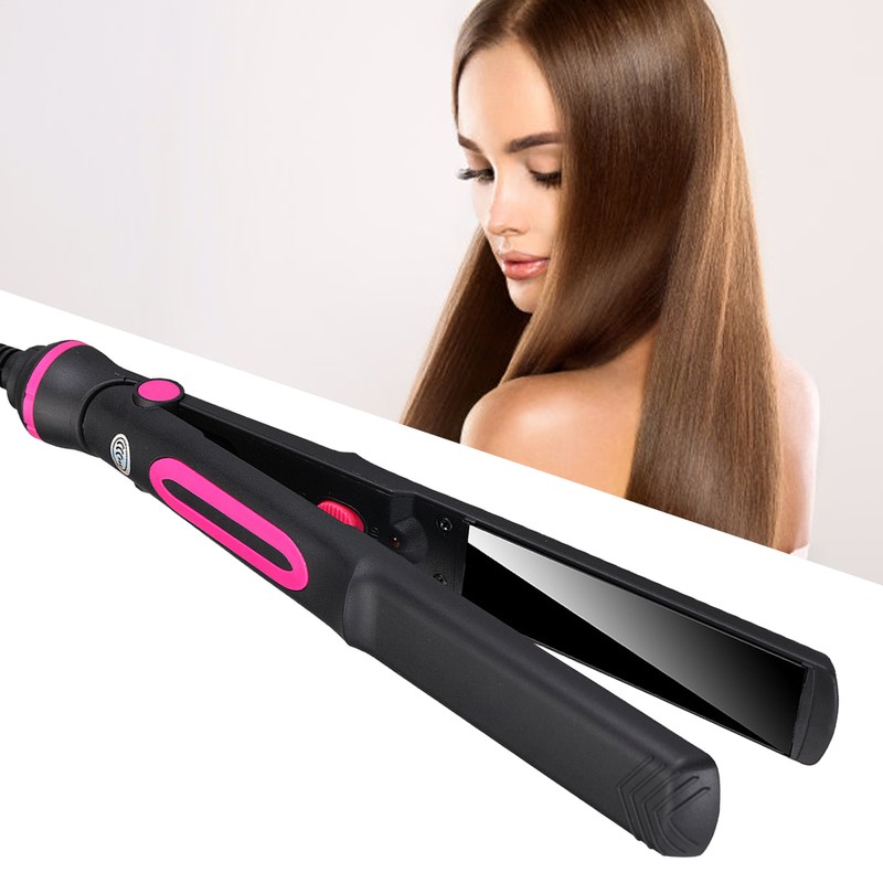 Hair Curling Iron PTC Heating Chip ABS Quick Heating Black