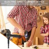 Drill Attachment - Adjustable Drill Adapter,Ergonomic Handle Right Angle Drill