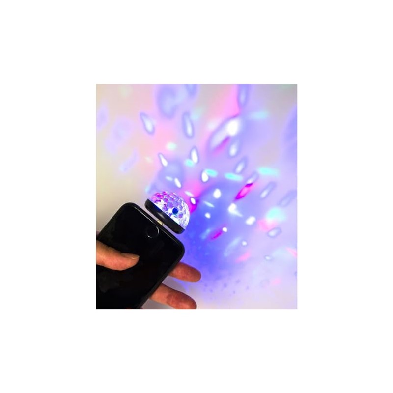 Black Phone Disco Light (US173-BK-EU)
