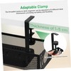 TEHAUX 1 Set Under Desk Cable Tray Wire Organizer with