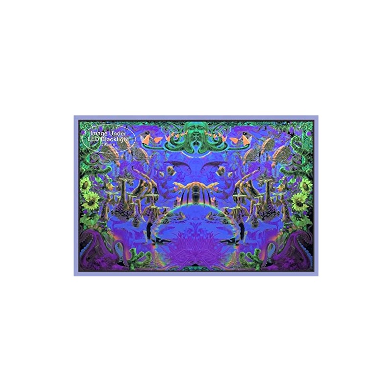 Studio B Octopus Garden Blacklight Poster by Richard Biffle 36