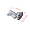 Generic Pair Silver Toilet Seat Sturdy Hinge Toilet Mountings For