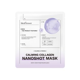 MediAnswer Calming Collagen Nano Shot Mask 1ea - MediAnswer Calming Collagen Nano Shot Mask 1ea