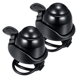 Bike Bell,2 PCS Bicycle Bells Aluminum Alloy Bicycle Bells Loud Sound Bike Ring for Adults Girls Boys Road Bike Mountain Bike Sports Bike Kid's Bike