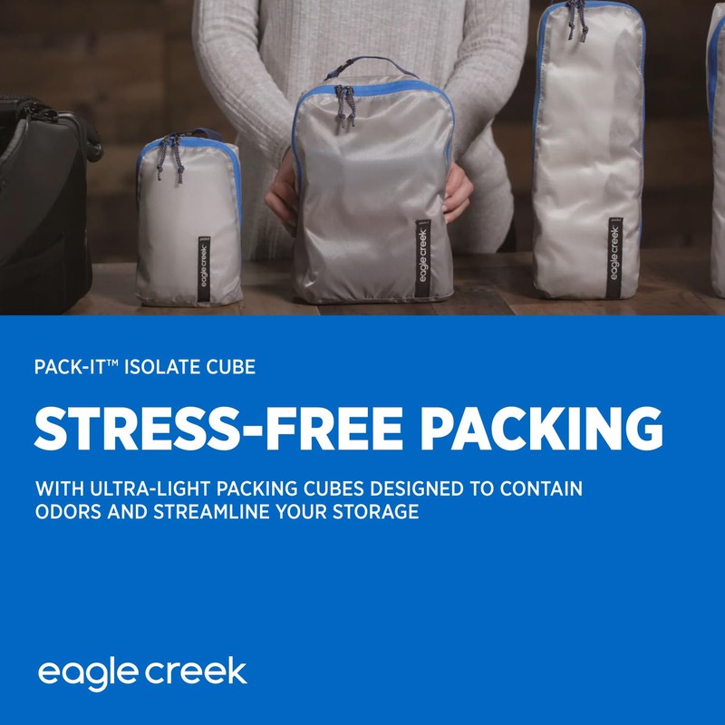 Eagle Creek Pack-It Small Isolate Packing Cubes for Travel -