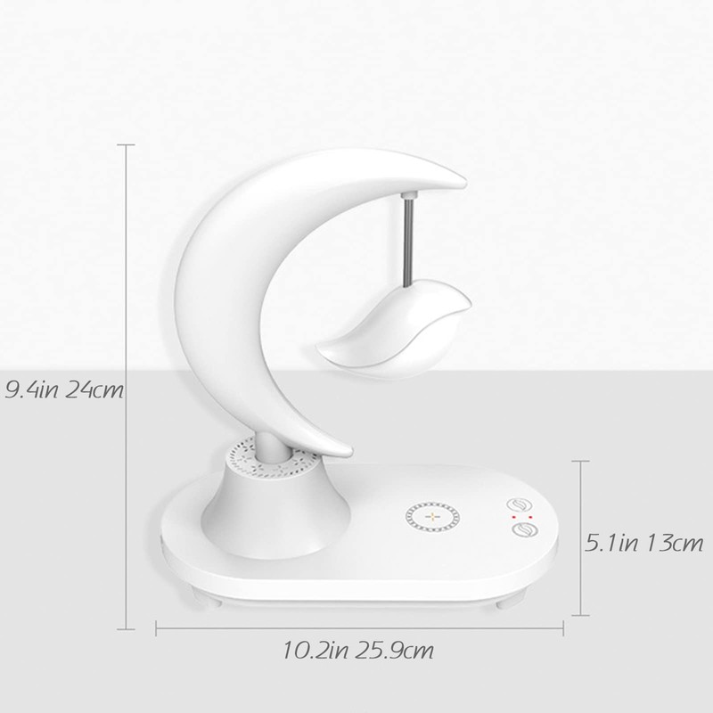 3 in 1 with Bluetooth audio and wireless charging function