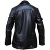 The Jasperz Punk Rave Poison Black & Maroon Jacket Mens