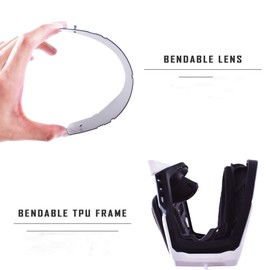 Motocross Goggles Anti-fog Dustproof Motorcycle Clear Goggles MTB ATV Mountain Downhill Trail Dirt Jump Cycling Off Road Racing MX Goggles with Tear Off Motorbike Goggles for Helmets Men Women Adult