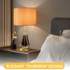 FENGRUI 1 Pcs Bathroom Pull Cord Handle Teardrop Chrome Pull