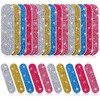100 Pack Nail Files Double Sided Emery Boards Manicure Tools