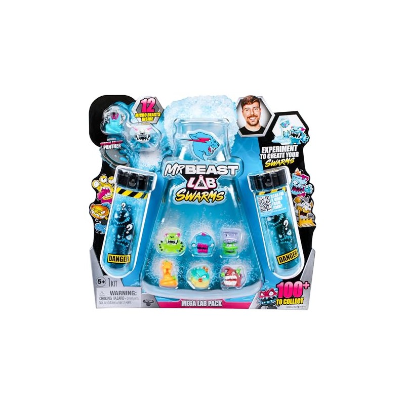 MrBeast Lab 24713, Mega Lab Pack, 12 Inside, Experiment to