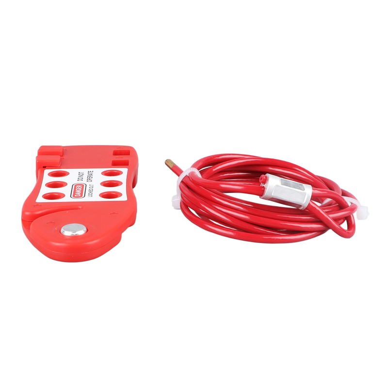 Adjustable Cable Lockout Fish Shaped Stainless Steel Safety Cable Lock