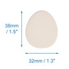 Baker Ross FX709 Egg Shaped Ceramic Painting Stones - 15