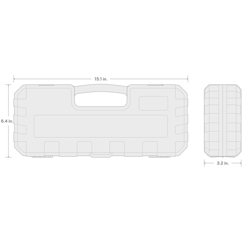 TEKTON 1/2 Inch Drive Deep 12-Point Impact Socket Set with
