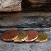 Hand Made Pure Copper & Brass Elegant Coaster Trivet (Set