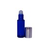 Perfume Studio 5ml Blue Cobalt Glass Roller Bottles with Shiny