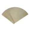 V02 x 5 Coffee Filter Paper Cones - Brown