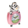 Mebus Quarz-Kinderwecker Zebra pink 26637