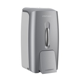 interhasa! Soap Dispenser Wall Mount, Hand Sanitizer Dispenser 800ml Commercial Hand Soap Dispenser for Bathroom Support Liquid Gel Soap