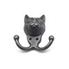 Cast Iron Novelty Cat Coat Hook - 110mm x 100mm