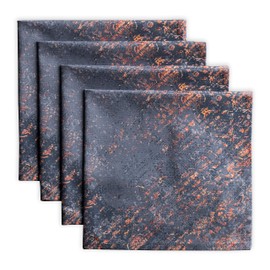 Maison d' Hermine Imperfection Pack of 4 Napkins 100% Cotton Soft Napkins for Family Dinners Weddings Cocktail Kitchen Spring/Summer Mother's Day (45cm x 45cm)