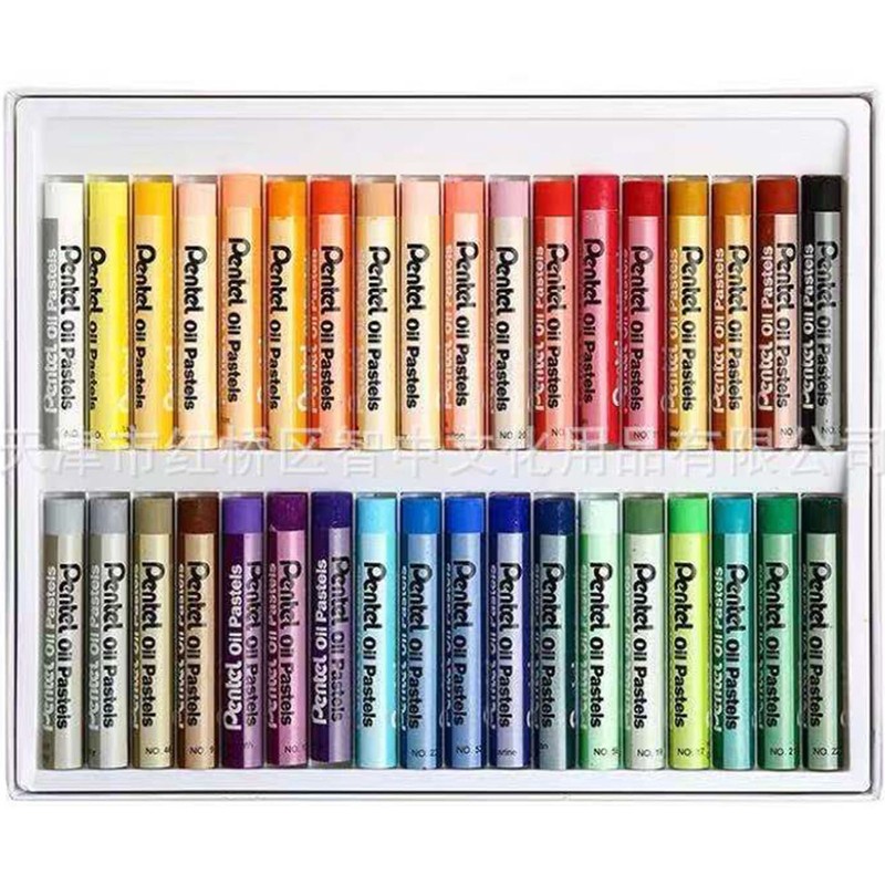 36 Pcs Oil Pastel Bright Colors Smoother Painting Pastels Art