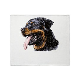 CafePress Rottweiler Throw Blanket Super Soft Fleece Plush Throw Blanket, 60"x50"
