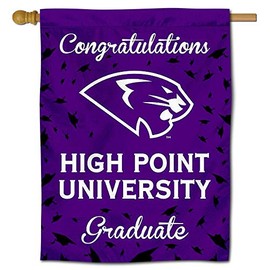 High Point Panthers College Graduation Gift Banner Flag