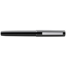 Lamy aion 077 Fountain Pen Anodised Aluminium Black with Blasted Grip and Steel Nib Size EF 1231940 Nib EF