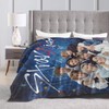 Super Soft Stray Flannel Throw Hyunjin Bangchan Felix Blanket Kids