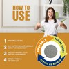 SMELLEZE Natural Smell Eliminator Deodorizer: 25 lb. Bag Granules Takes